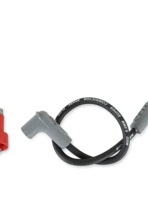 Hassle-Free Returns MSD HEI Coil Wire, Blaster 3, Super Conductor, Black A Power Tower is supplied to adapt a socket style cap.