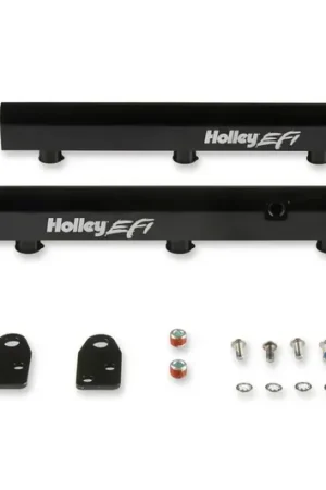 Holley EFI Hi-Flow Billet Fuel Rails for Coyote Engines 2011-2021 Ford Coyote Engines including the 2018-2021 Direct Injected Engines Top Pick