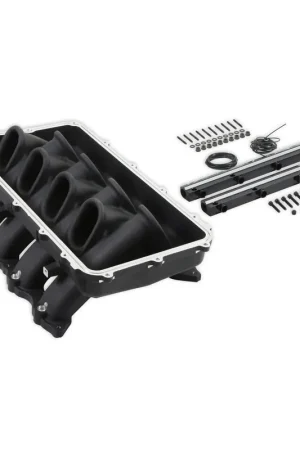 Holley EFI HI-RAM BASE, FORD COYOTE BLACK Fits 2011-2023 Ford 5.0 Coyotes Low Price