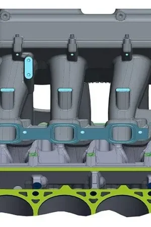 New Release Holley EFI Hi-Ram Intake Plenum Top Only - 2 x 4500 2.00" Bore LT1 Hi-Ram, Plenum Top Only, 2 x 4500, 2in Bore