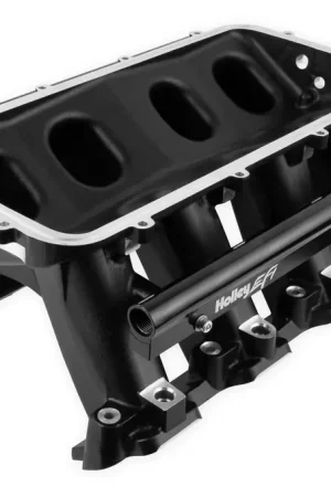 Order Now Holley EFI Hi-Ram Lower Manifold - GM LS7- Black LS7 EFI Base Only