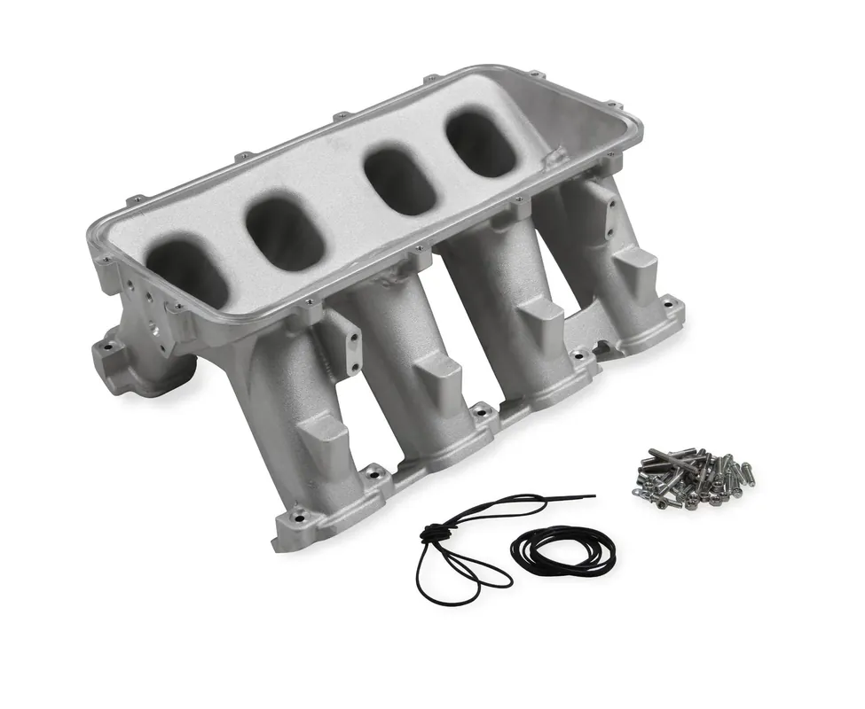 Holley EFI Hi-Ram Lower Manifold - GM LT1 LT1 Hi-Ram, Lower Manifold Only w/out Port EFI Provisions. Order Plenum Top Separately. Budget