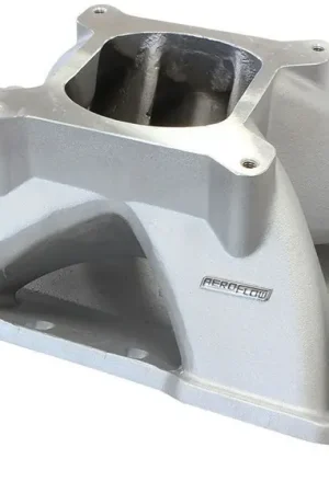 Aeroflow Hi-Rise Single Plane Intake Manifold - Natural Cast Finish (SB Chev) Save Now