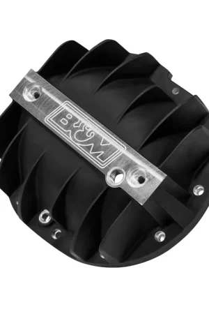 High Quality B&M Hi-Tek Aluminum Differential Cover for AAM 9.5/9.76 - Black Fits Silverado/Sierra 1500, SUV, and Savana/Express 2500 or 3500 with SU7 Differential