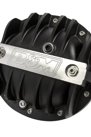 High Quality B&M Hi-Tek Aluminum Differential Cover for GM 10-Bolt - Black GM 8.2-inch, 8.5-inch & 8.6-inch 10-bolt Differentials.