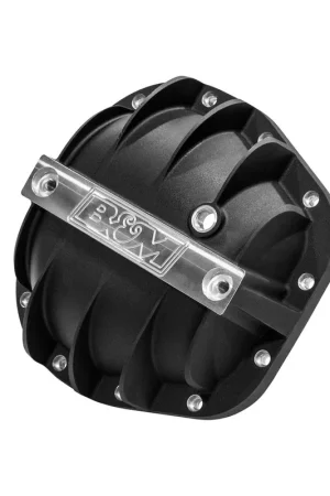 Instant Buy B&M Hi-Tek Aluminum Differential Cover for Sterling 10.25/10.5-inch - Black Sterling 10.25/10.5-inch Differential Cover.