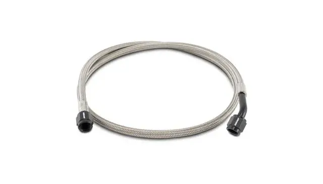 Express Delivery Vibrant Performance Hose Assy-3ft Hose with 3AN Female Fittings Straight/45Deg