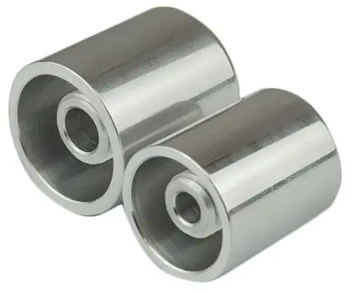 Proflow Hose End Air Conditioning 304 Stainless Chrome Charge Port Cap Small Express Delivery