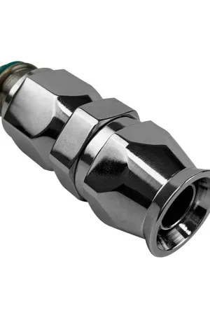 Hot Picks Proflow Hose End Air Conditioning 304 Stainless Straight Female O-Ring Pilot -10 Chrome