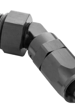 Factory Price Proflow Fitting 45 Degree Hose End -06AN Hose To Male -04AN Thread Blue/Red