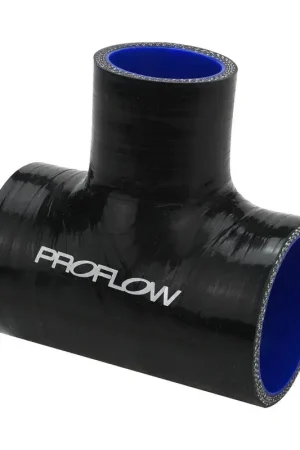 Proflow Hose Tubing Silicone T-Hose 1.50'' x 1.00'' Side Leg 102x45mm Blue Buy Online