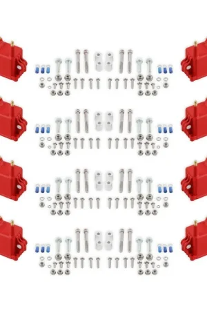 MSD Ignition Coil - High Output - 8-Pack - Red For Pro 600 Ignition - Coil-Per-Cylinder Engines Limited Edition