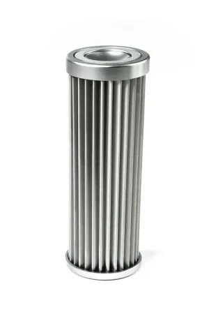 Handmade Deatschwerks In-Line Fuel Filter Element Stainless Steel 5 Micron 70mm