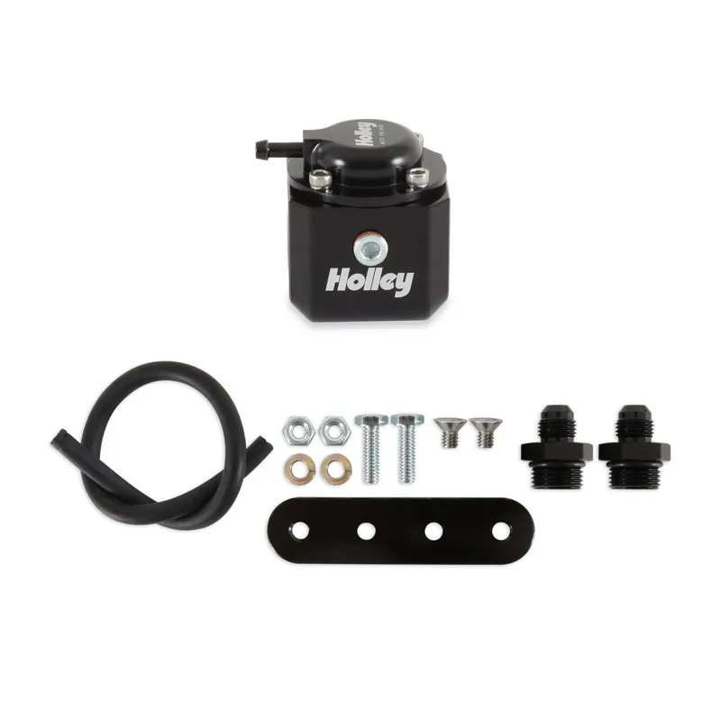 Free Shipping Holley IN-LINE FUEL PULSE DAMPER FUEL PULSE DAMPER, 6AN, STANDARD RANGE 40-70 PSI