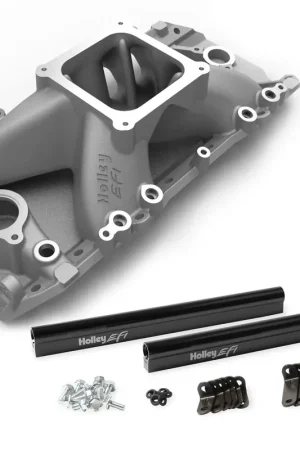 Fast Shipping Holley EFI Intake - Chevy Big Block V8 EFI Intake Manifold 396, 402, 427, 454, 502 for 4500 Style Flange, Oval Port Heads
