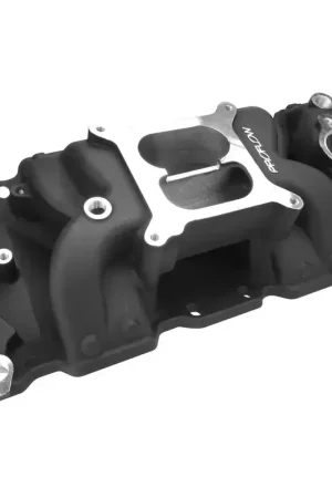 Price Cut Proflow Intake Manifold AirMax Aluminium Black Square Bore For Chevrolet Small Block