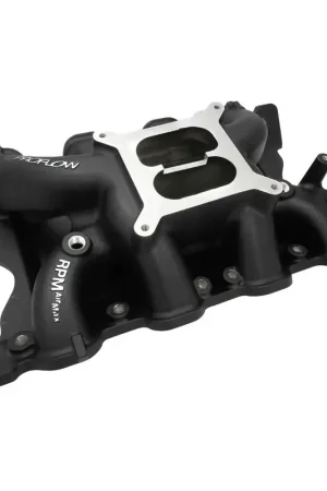Proflow Intake Manifold AirMax Black Coated Ford 302 351 Cleveland Dual Plane Aluminium Square Bore Original