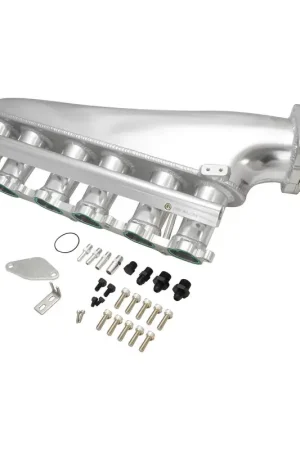 Proflow Intake Manifold Kit Fabricated Aluminium Polished For Toyota 1JZ-GTE Inlet Plenum 90mm Throttle Body Fuel Rail Hot Deal