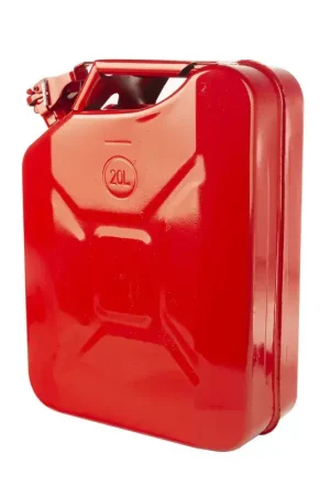 Rugged Ridge Jerry Can Red 20L Metal Top Pick