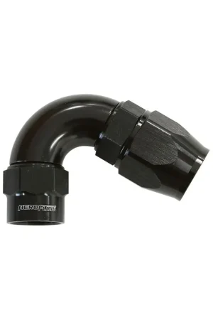 Aeroflow Kryptalon Big Bore Full Flow Swivel 45 Deg Hose End -12AN - Black - 1 Piece Premium