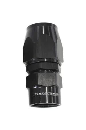 Don’t Miss Out Aeroflow Kryptalon Lightweight Big Bore Straight Hose End -10AN - Black - 1 Piece
