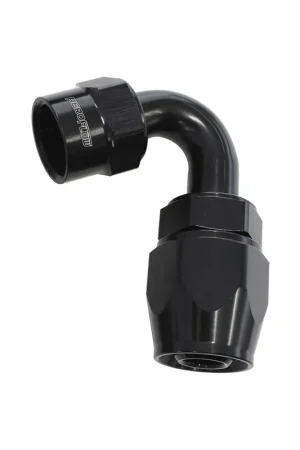 Worldwide Shipping Aeroflow Kryptalon Lightweight Full Flow Swivel 120 Deg Hose End -16AN - Black - 1 Piece