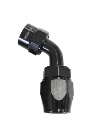 Aeroflow Kryptalon Lightweight Full Flow Swivel 60 Deg Hose End -8AN - Black - 1 Piece Exclusive Offer