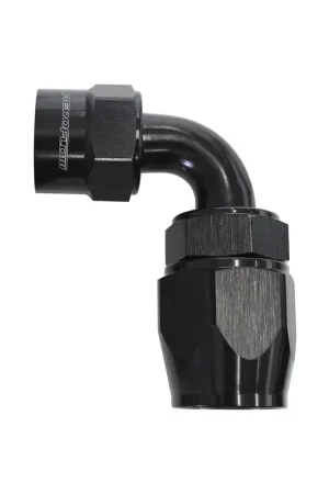 Cheap Aeroflow Kryptalon Lightweight Full Flow Swivel 90 Deg Hose End -16AN - Black - 1 Piece