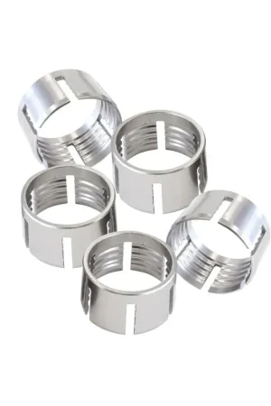 Time-Limited Aeroflow Kryptalon Replacement Olives -16AN - Titanium - 5 Piece