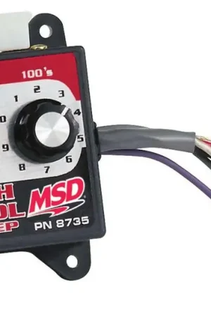 Bulk Order MSD Launch Control Module Selector These limits are adjustable with s plug-in modules. No rpm modules are supplied.