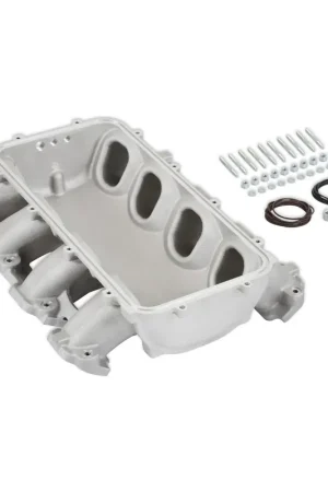 Affordable Holley EFI Lo-Ram Manifold Base - GM Gen V LT Top-Feed - OE Direct Injection Only - Satin Finish