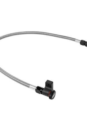 B&M Locking Auto Trans Dipstick & Tube - Billet Aluminum/Stainless Steel Braided Bulk Order