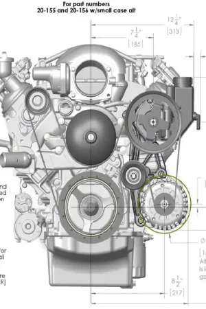Holley Low-Mount LS Drive System Alt, P/S w/o A/C Driver's Side- Black Finish Low-Mount LS Drive System Alt, P/S w/o A/C Driver's Side Worldwide Shipping
