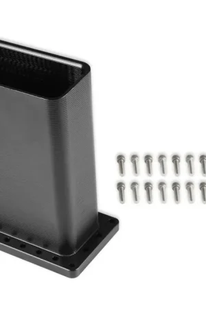 Holley EFI LS Ultra Lo-Ram Billet Burst Panel Duct Billet Burst Panel Duct Black Anodized Finish Save Now