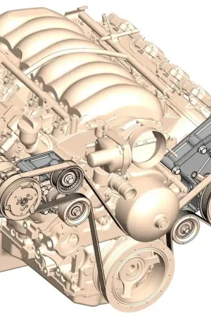 Authentic Holley LS/LT High-Mount Accessory Drive Bracket - Passenger's & Driver's Side Brackets Alt, P/S & A/C- Fits Sanden SD508 or SD7 Comp.