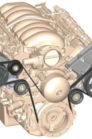 Sale Holley LS/LT High-Mount Complete Accessory Drive Kit Includes R4 A/C Compressor, Alternator, Power Steering Pump, Belt & Pulleys