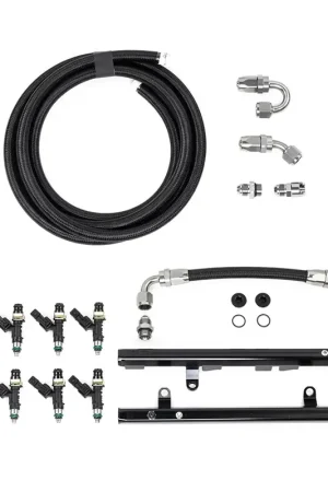 Deatschwerks LS1/LS6 Fuel Rails w/Crossover, 1000cc/min Injectors and Returnless Plumbing Kit (Camaro 98-02) Handmade