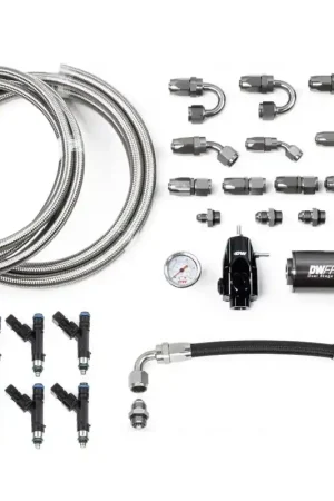 Deatschwerks LS1/LS6 Fuel Rails w/Crossover, 420cc/min Injectors + Full Return Plumbing Kit (Camaro 98-02) Hot Deal