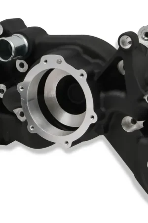 Holley LT COOLING MANIFOLD BLACK Mid Mount Accessory Drive In Demand