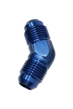 Aeroflow Male -10AN 45 Deg Union - Black Budget