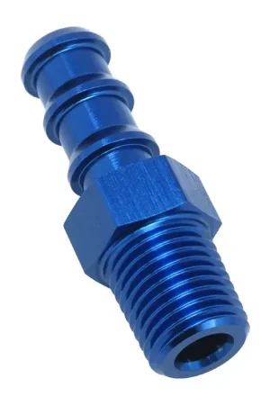 Proflow 3/8in Barb Male Fitting To 1/8in NPT Blue Hassle-Free Returns