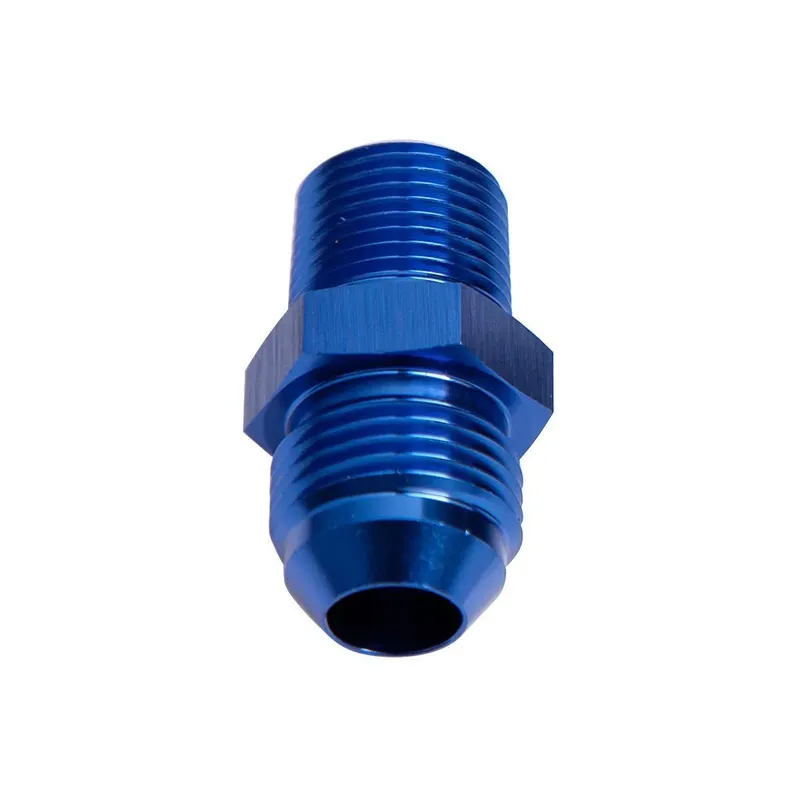 Authentic Aeroflow Male Flare Adapter -20AN to -16AN NPT- Black