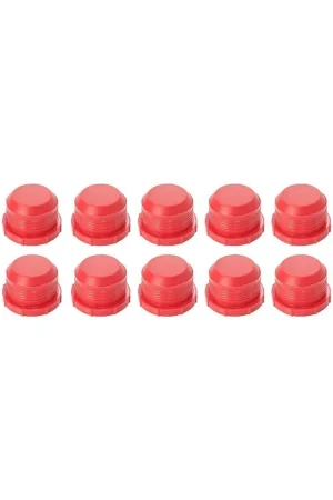 Top Rated Aeroflow Male Plastic Block Off Caps -20AN - 10 Pack