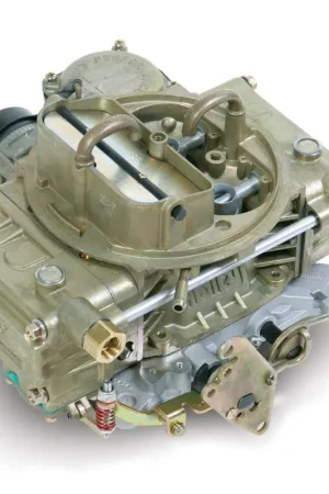 Editor’s Pick Holley Marine Carburetor - Aluminum 600 CFM - 4160 - Vacuum Secondaries - Gold Dichromate - Gasoline
