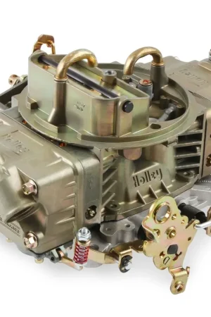 Original Holley Marine Carburetor 750 CFM - 4150 - Vacuum Secondaries - Gold Dichromate - Gasoline