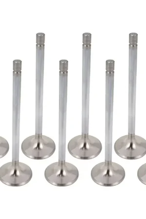 Fan Favorite Proflow Maxflow Valves Holden SuperMax Heads Exhaust Stainless Steel 1.600in Diameter 8mm Stem 5.400in Length Set of 8