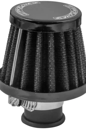 Popular Proflow Mini Air Filter Breather 38mm High 9mm 3/8' Neck Black
