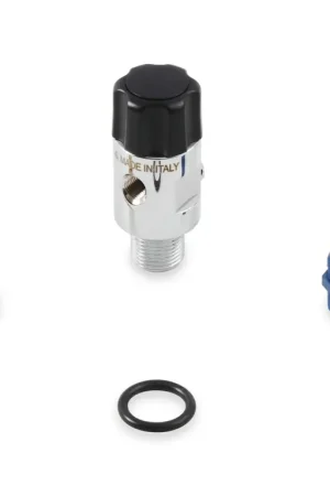 NOS Mini Hi-Flo Nitrous Bottle Valve Hi-Flo Nitrous Bottle Valve For 1 lb, 2 lb & 2.5 lb Bottles Worldwide Shipping