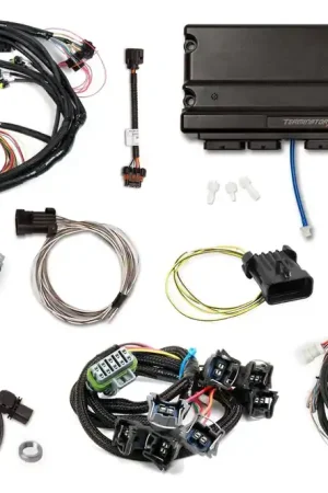 Holley EFI Terminator X Max - Ford MPFI Kit Universal MPFI Main Harness - 98+ 4R70W Transmission Control - 3.5 in. Touchscreen Top Pick