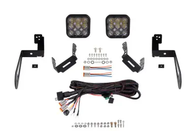 Buy Online Diode Dynamics Jeep JK SS5 CrossLink Bumper Lightbar Kit Pro Driving - DD7277